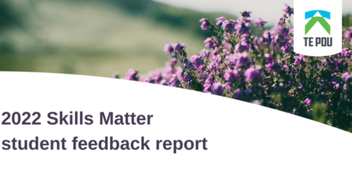2022 Skills Matter | Mental Health | Student Feedback |… | Te Pou